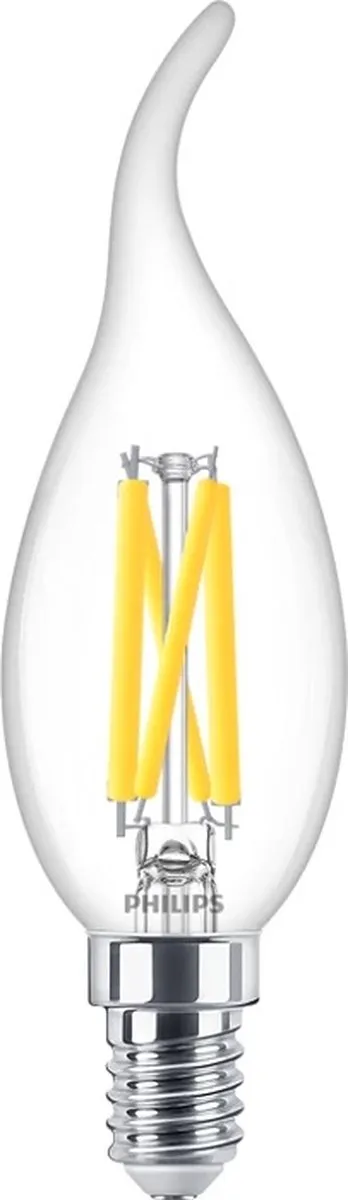 Philips LED Tip Kaarslamp E14 3.4W 470lm - 10 Stuks - afbeelding 4 van 4
