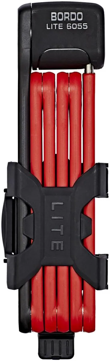 ABUS Bordo Lite 6055/85 Vouwslot - Rood