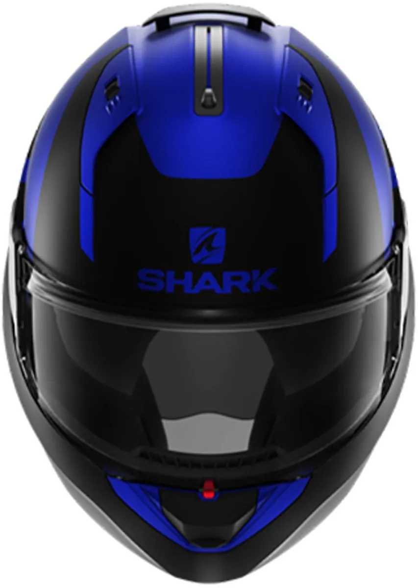 Shark Evo ES KEDJE Motorhelm - Mat Blauw/Zwart - Maat XS