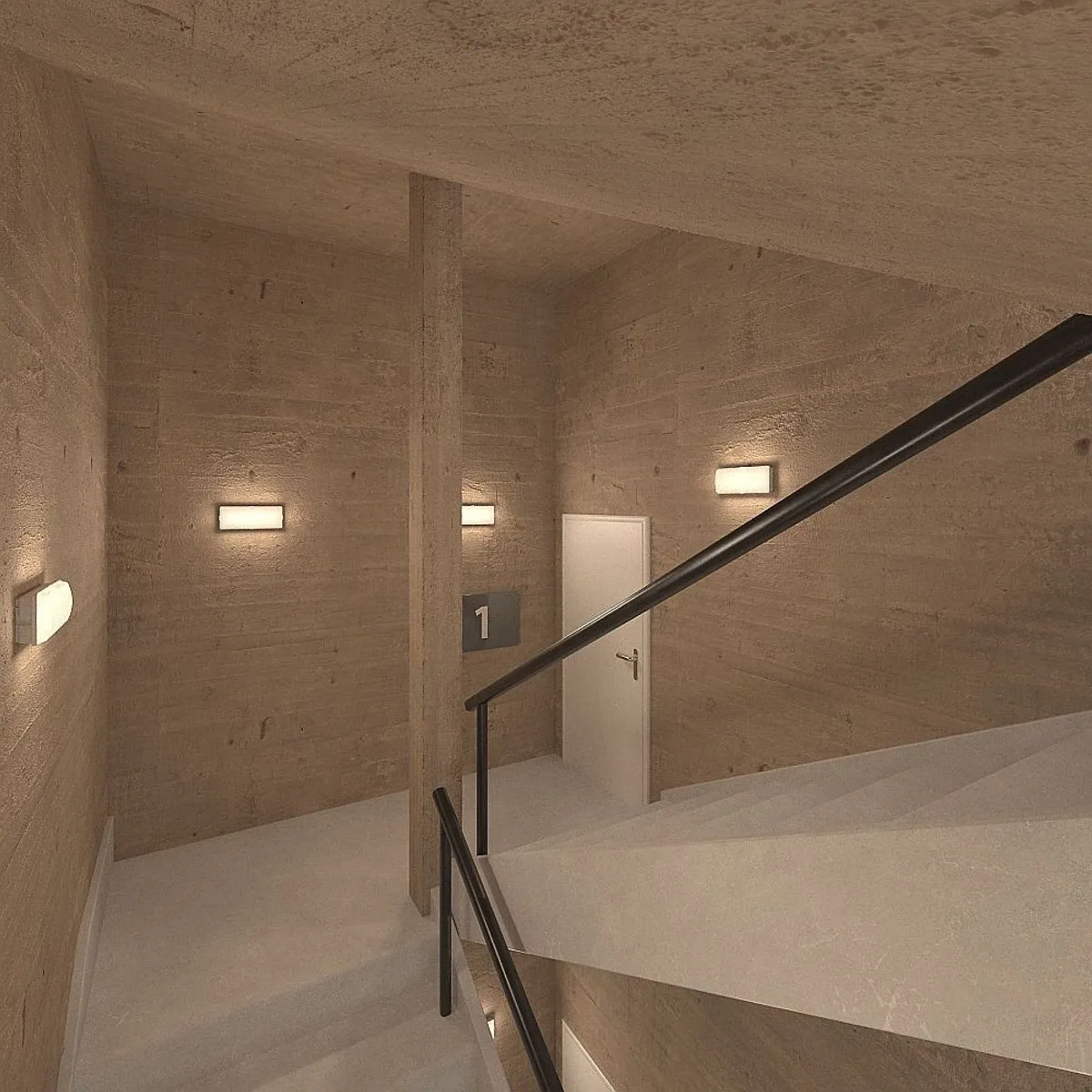 Voordeelpak 5x Philips LED Beveiliging Ledinaire WL055V Wit 6W 600lm - 830 Warm Wit | 374x150mm - IP65