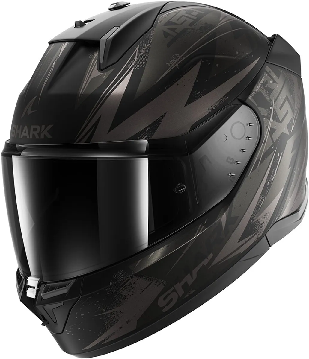 Shark D-Skwal 3 Blast-R Mat Antraciet Helm