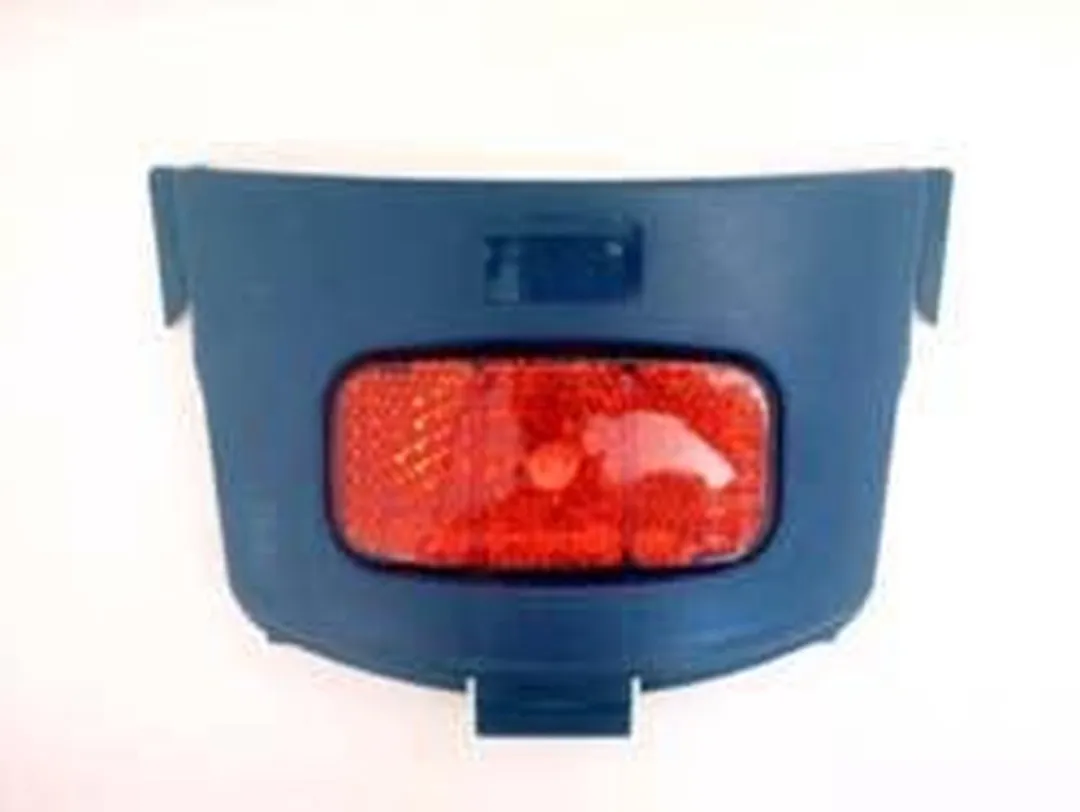 Bobike Rugplaat met Reflector - Rood/Zwart
