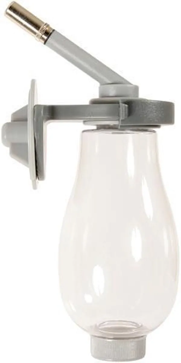 Zolux Drinkfles Neo Top Grijs & Transparant 500ml - afbeelding 3 van 4