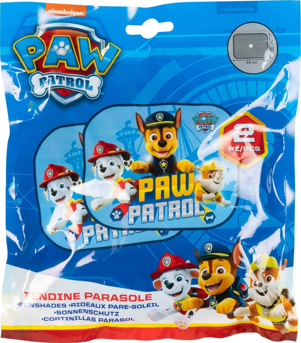 Nickelodeon Paw Patrol Pop-Up Zonnescherm - 2 Stuks Blauw