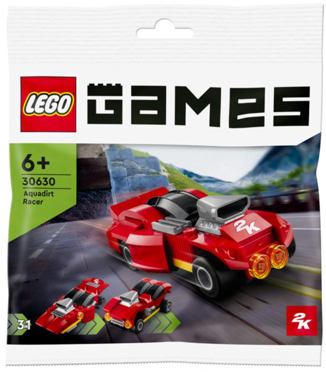 LEGO 30630 GAMES 2K Drive Aquadirt Racer 3-in-1 (Polybag)