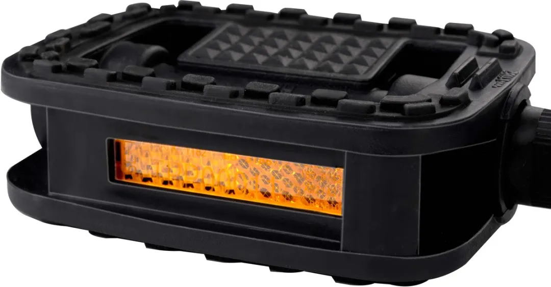 Dunlop Fietspedalen 2 st Tour K-Mark - Zwart - afbeelding 6 van 6