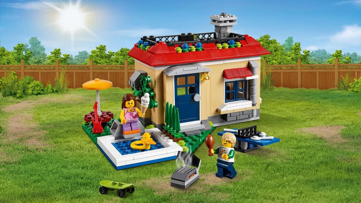 LEGO Creator Modulaire Vakantie aan het Zwembad - 31067