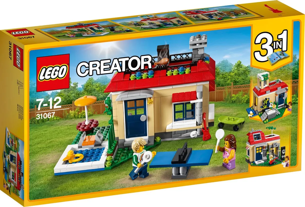 LEGO Creator 31067 Vakantie aan het Zwembad