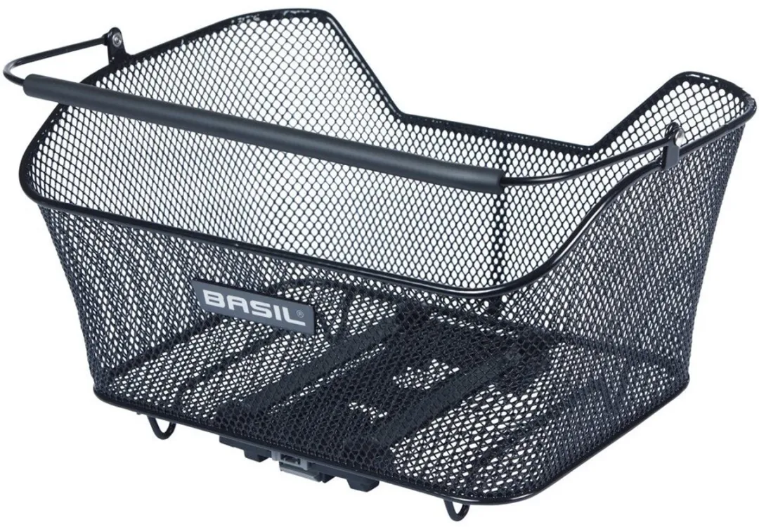 Basil Base M MIK Fietsmand Achter - 14L - Zwart