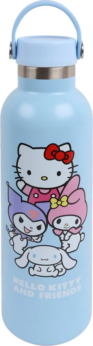 Disney Hello Kitty Thermosfles 700ml - Blauw