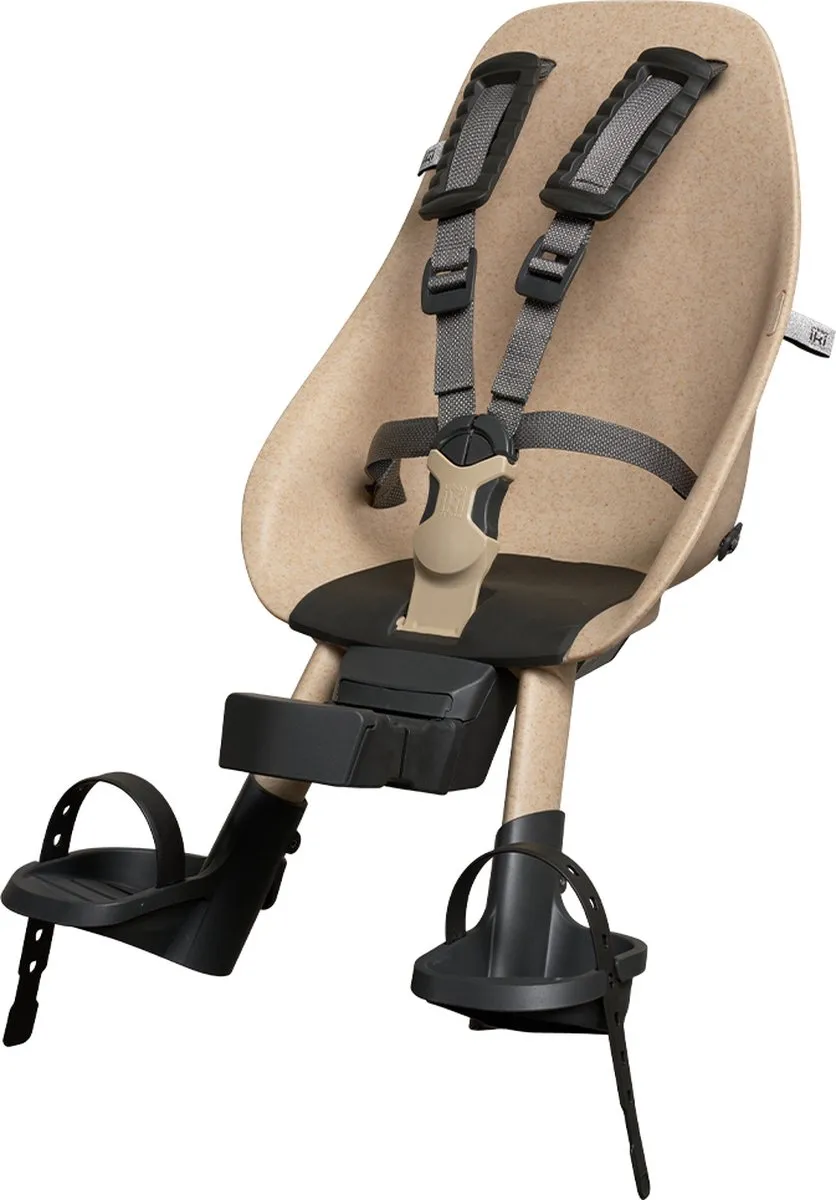 Urban Iki BIO Fietsstoeltje Oishi Beige/Bincho Black