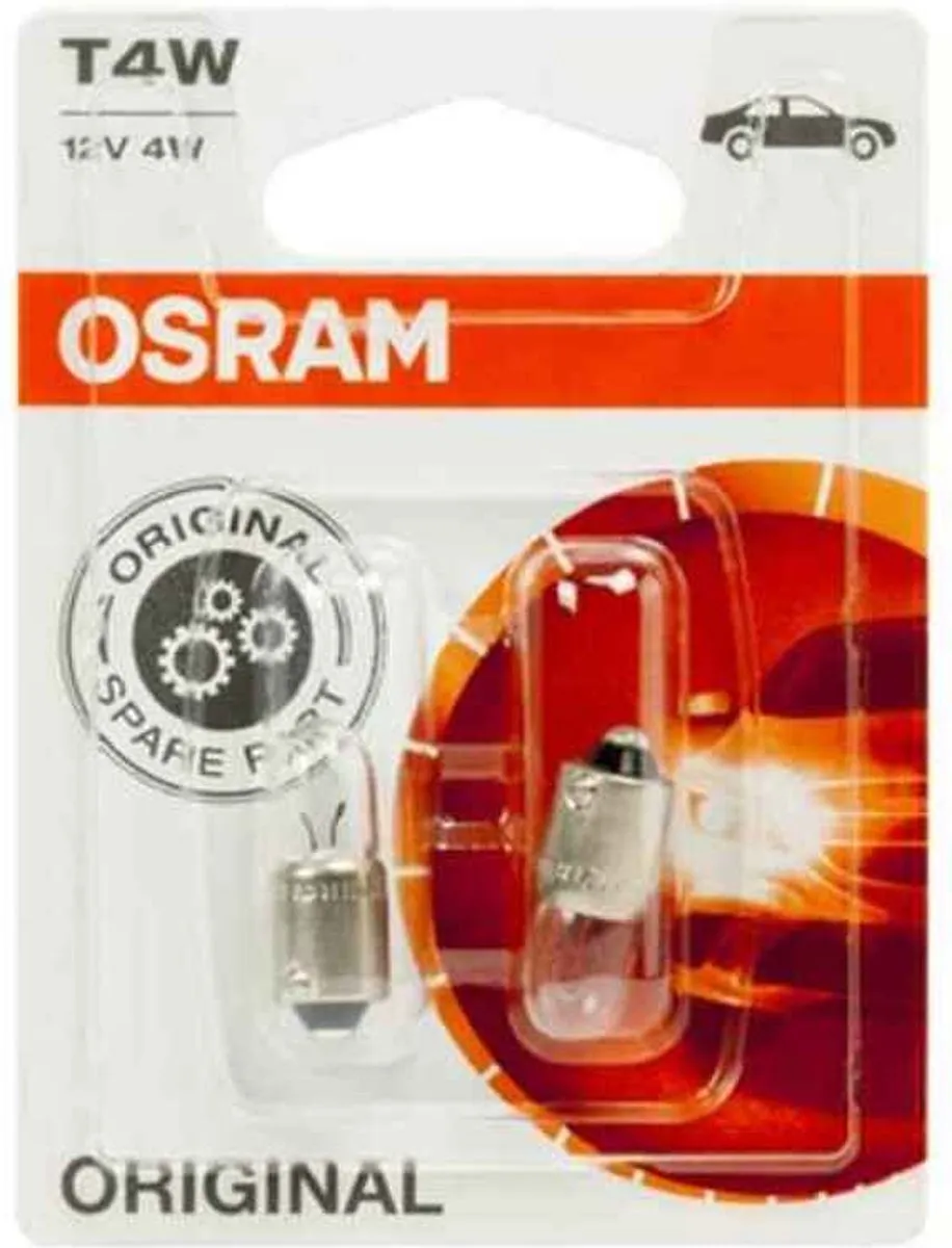 Osram Original Halogeenlamp BA9S 12V/4W - 2 Stuks - afbeelding 6 van 6