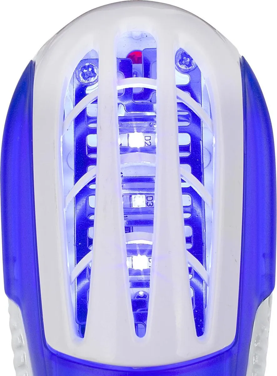 Tristar IV-3701 - Insectenlamp 2,2W - 3 UV LED Lamen - Voor stopcontact - Incl. opvangbakje
