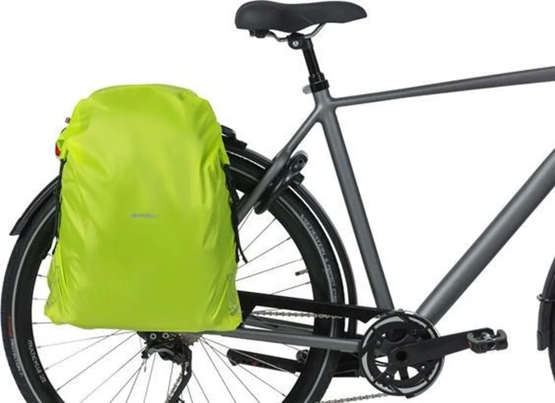 Basil Keep Dry Regenhoes - Verticaal - Neongeel