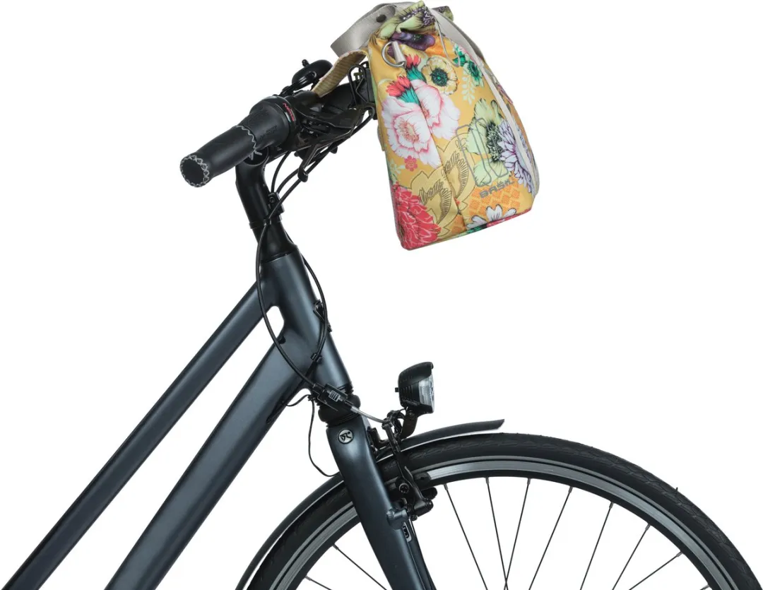 Basil Bloom Field Fietshandtas - 8-11L - Geel