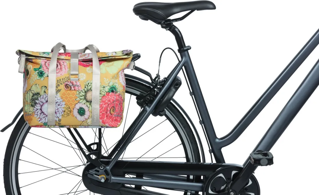 Basil Bloom Field Fietshandtas - 8-11L - Geel