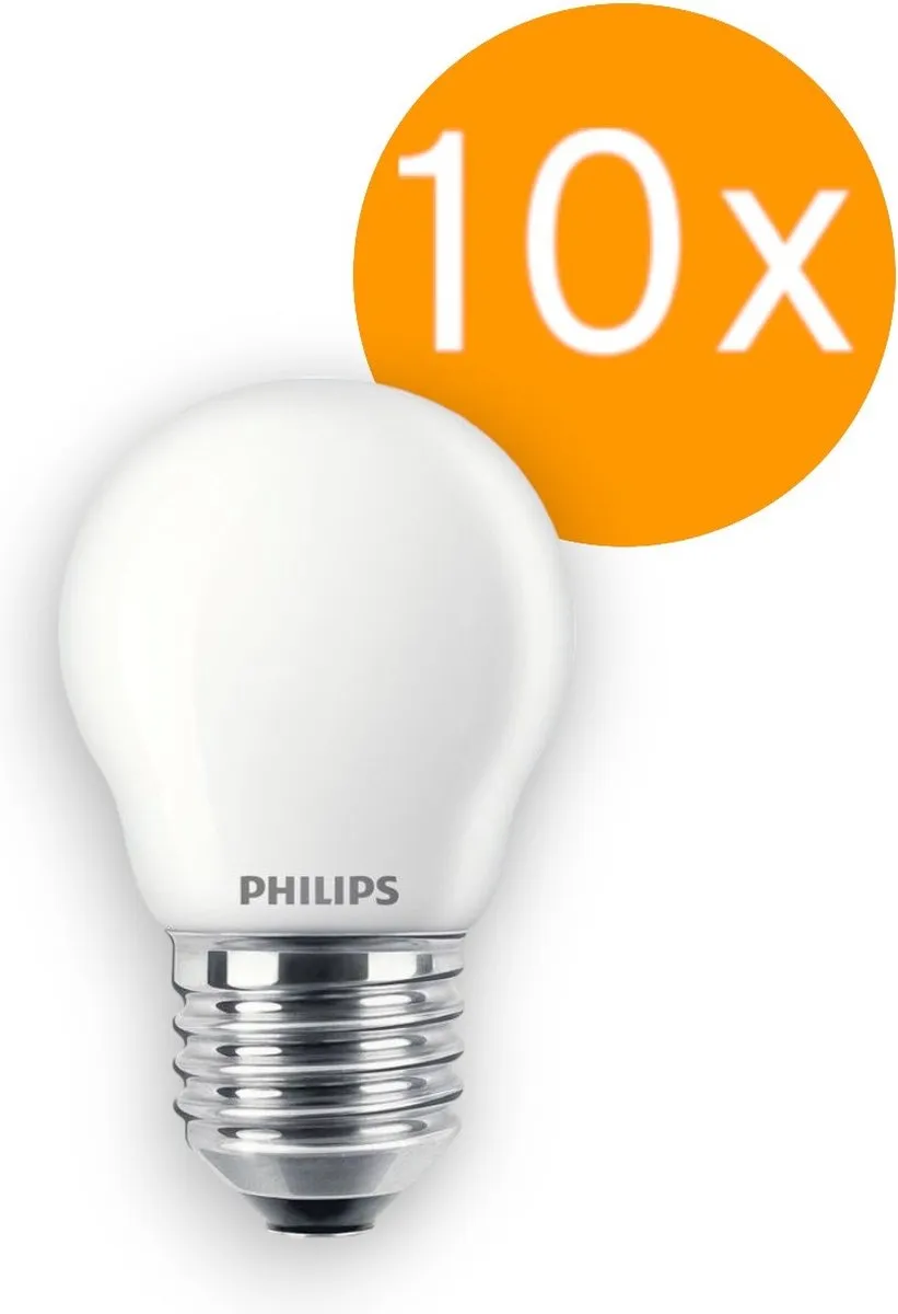 Philips LED Kogellamp E27 3.4W 470lm Mat