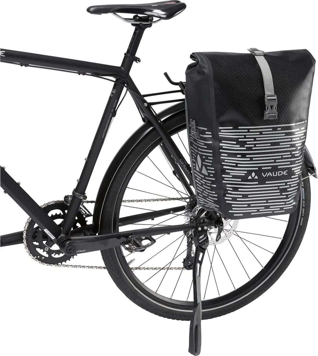 Vaude Aqua Back Luminum Single II Fietstas 24L - Zwart - afbeelding 6 van 6