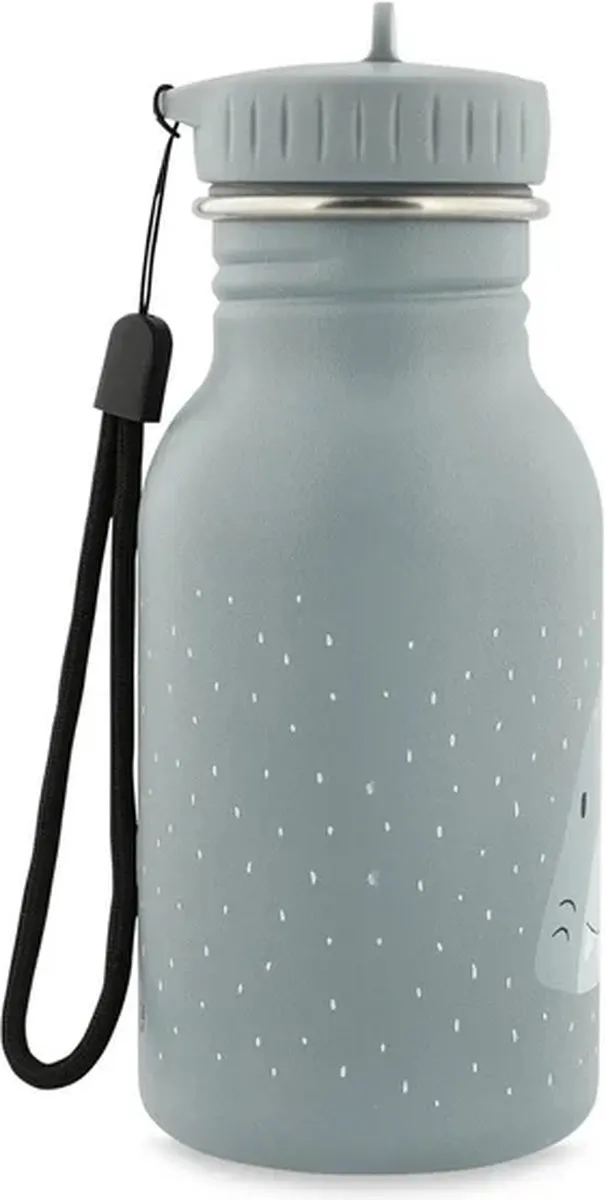 Trixie Mr Shark RVS Waterfles 350ml - Blauw