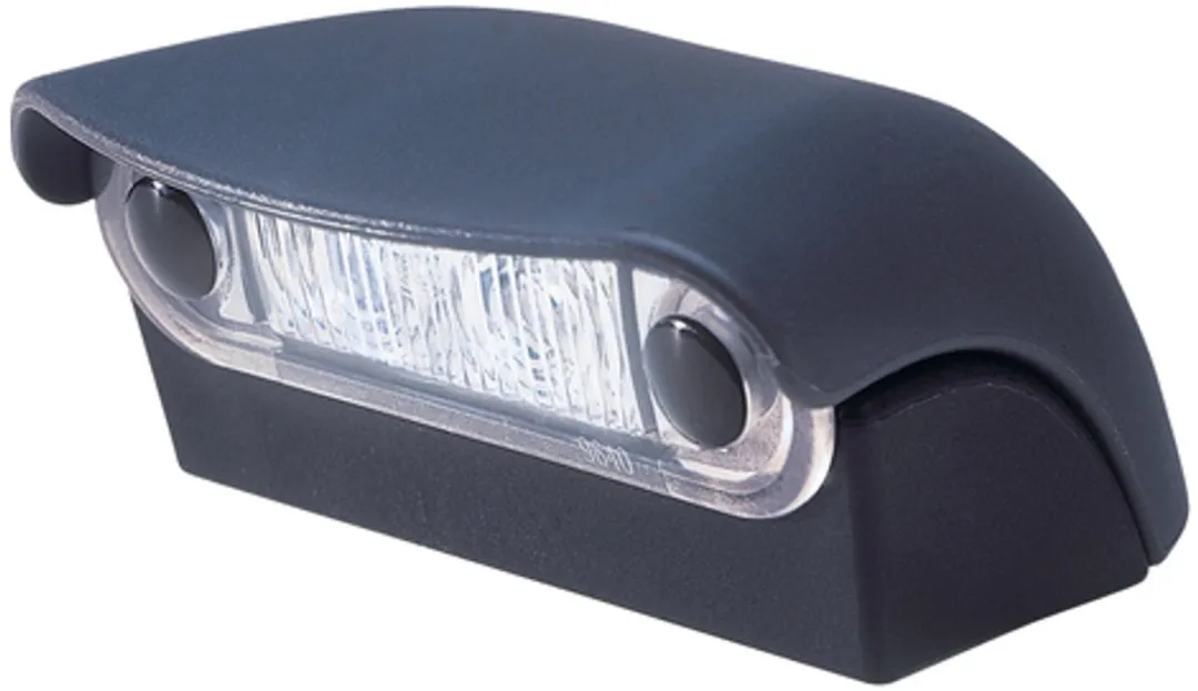 Hella Kentekenlamp LED 12/24V - 250cm Kabel - Grijs