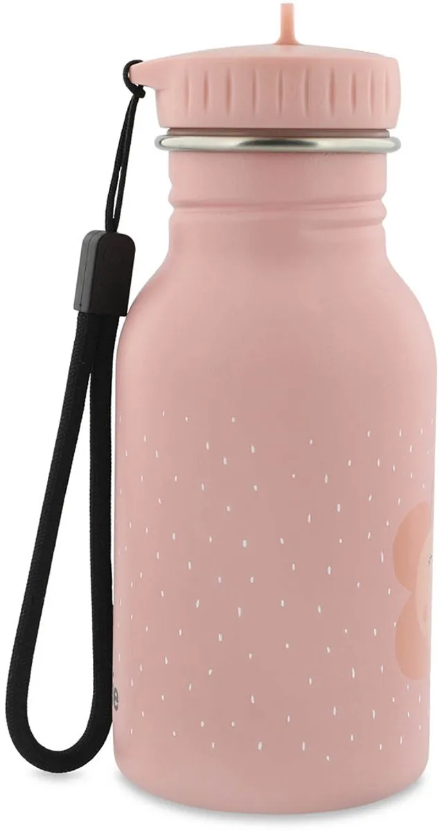 Trixie Mrs Butterfly RVS Waterfles 350ml - Roze