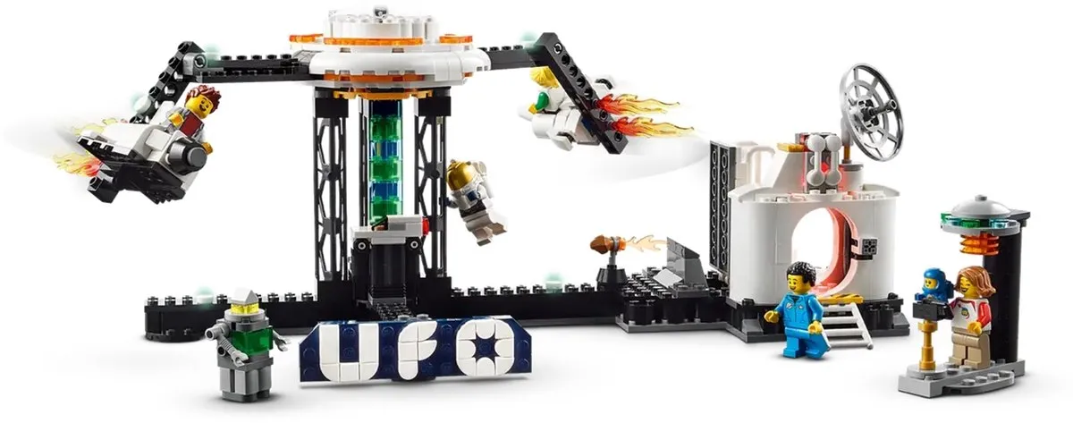 LEGO Creator 3in1 Ruimteachtbaan 31142 - 874 Stukken