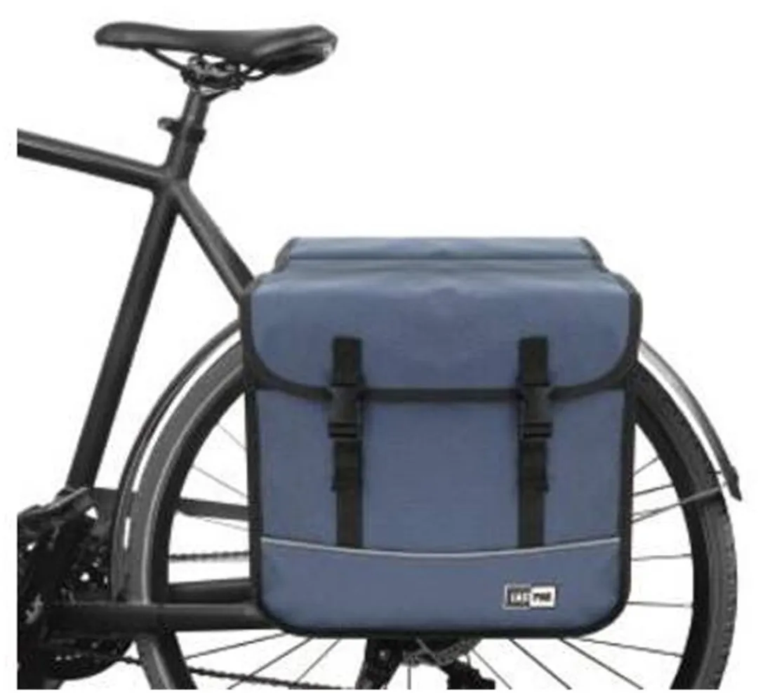 Lastpak Dubbele Fietstas 35L - Blauw - afbeelding 6 van 6