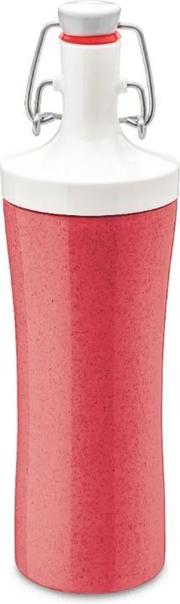 Koziol Plopp To Go Waterfles 425ml Organic Koraal