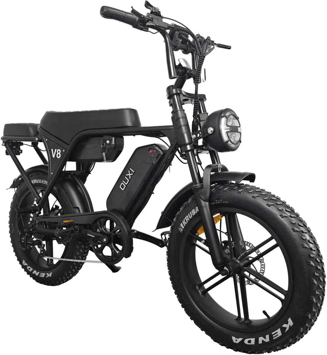 OUXI V8 Max Fatbike 20" - 720Wh - 2 Accu's