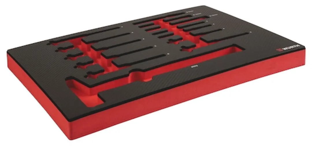 Würth Systeeminlay 8.4.1 Slaggereedschap - Rood/Zwart