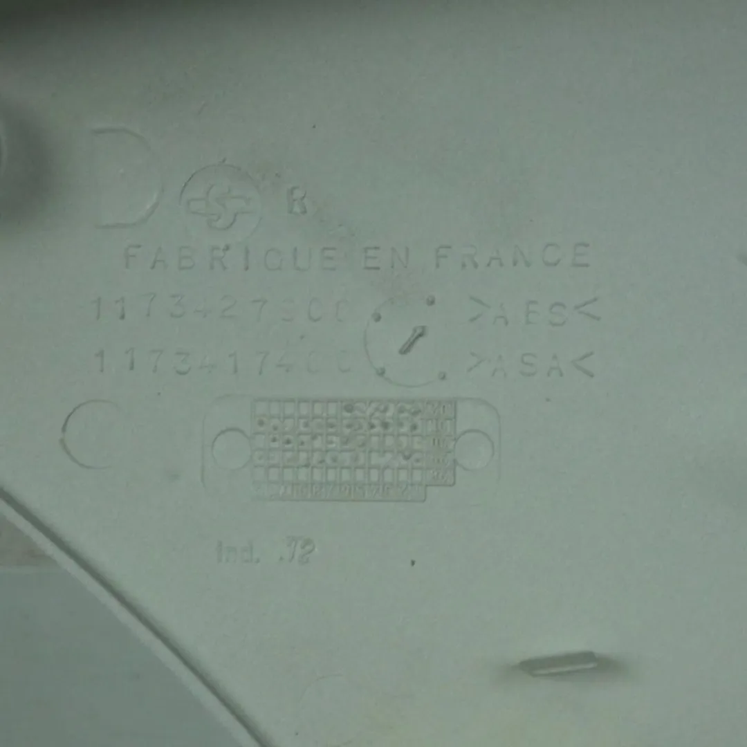 Peugeot 50 Speedfight Cache Latéral D Grille 737661TV - Grijs