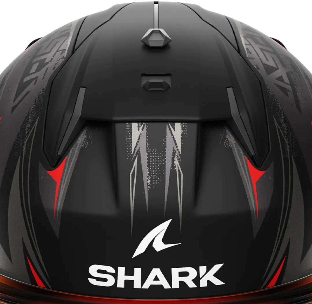 Shark D-SKWAL 3 Blast-R Scooterhelm - Maat M - Mat Zwart/Antraciet/Rood