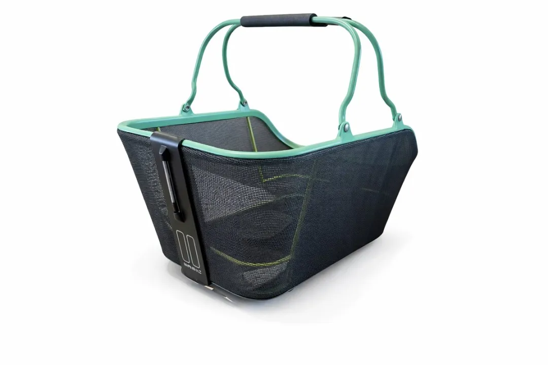 Basil Cento Tech Fiber Fietsmand Nordlicht