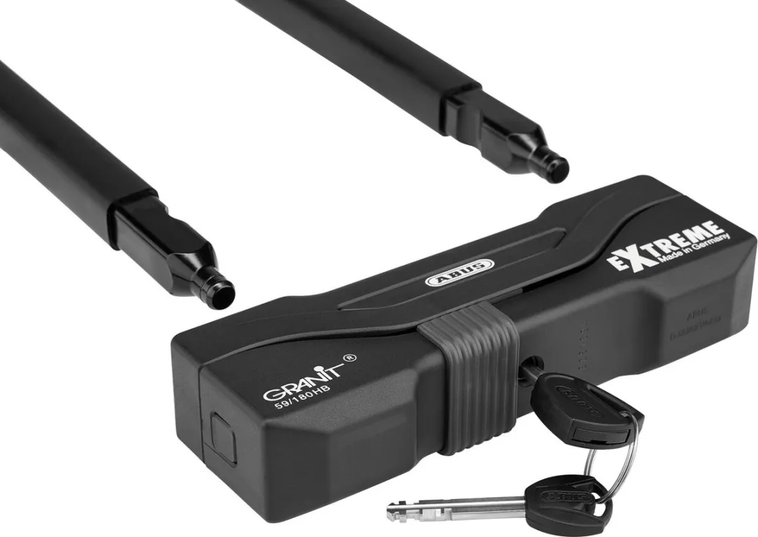 ABUS Granit Extreme 59/180HB260 SL58607 Beugelslot - Zwart - afbeelding 6 van 6