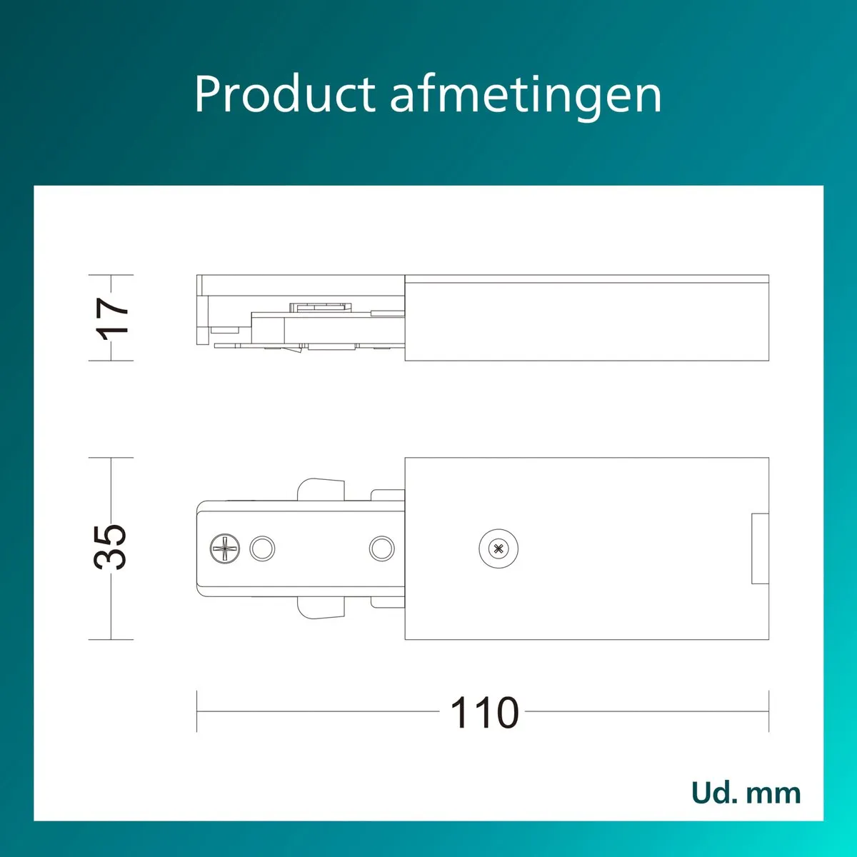Philips EasyLink Stroomaansluiting Railverlichting - Wit