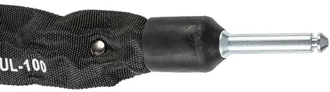 AXA ULC 100 Insteekketting 100cm - 5,5mm Gehard Staal - Zwart