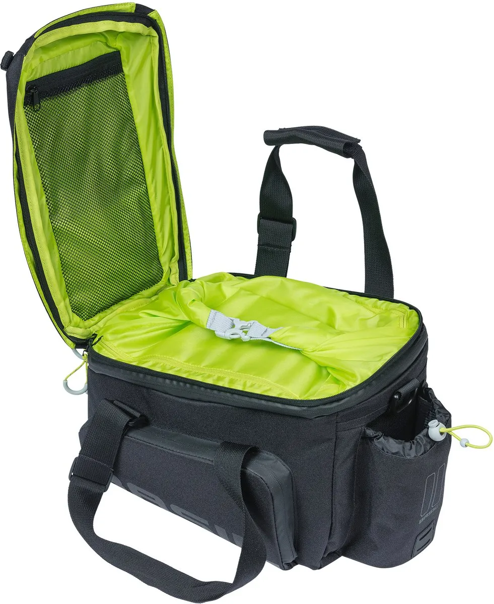Basil Miles XL Pro Trunkbag 36L - E-bike - Zwart/Lime - afbeelding 6 van 6