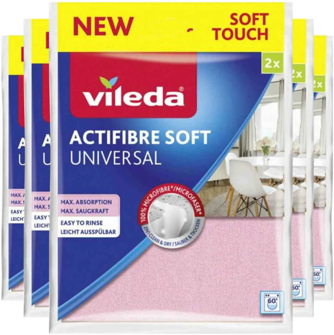 Vileda Actifibre Soft Doekjes