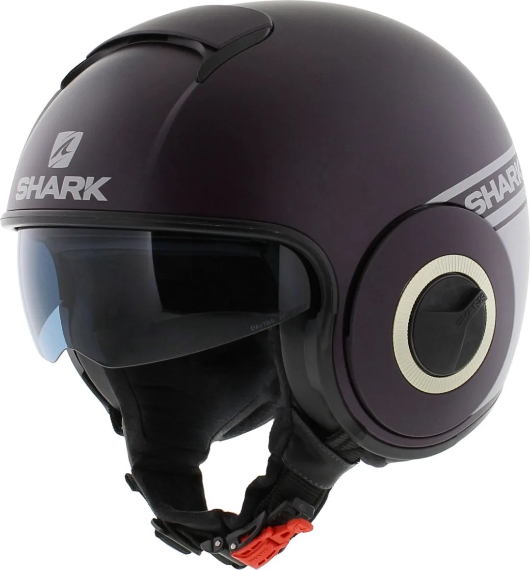 Shark Nano Street Neon Pearl PSP Jethelm - XS - Paars - afbeelding 6 van 6