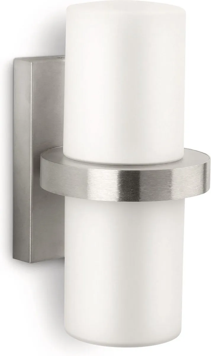 Philips myGarden Humm - Wandlamp - 2 Lichts - RVS