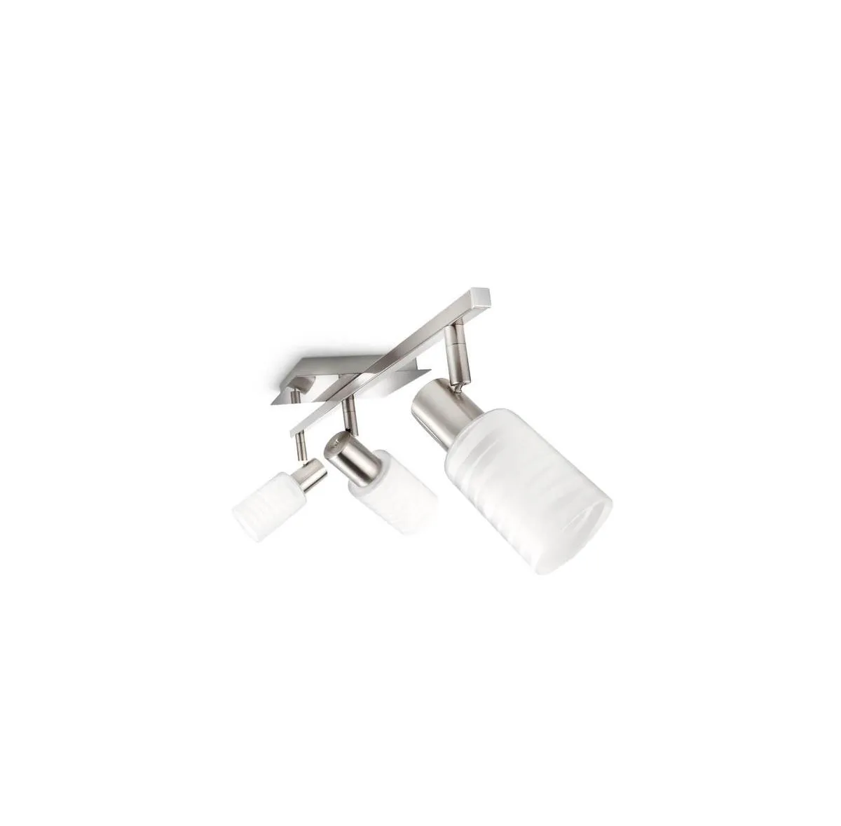 Philips myLiving Kauri Plafondspot 3-lamps 12W - Matt Chrome