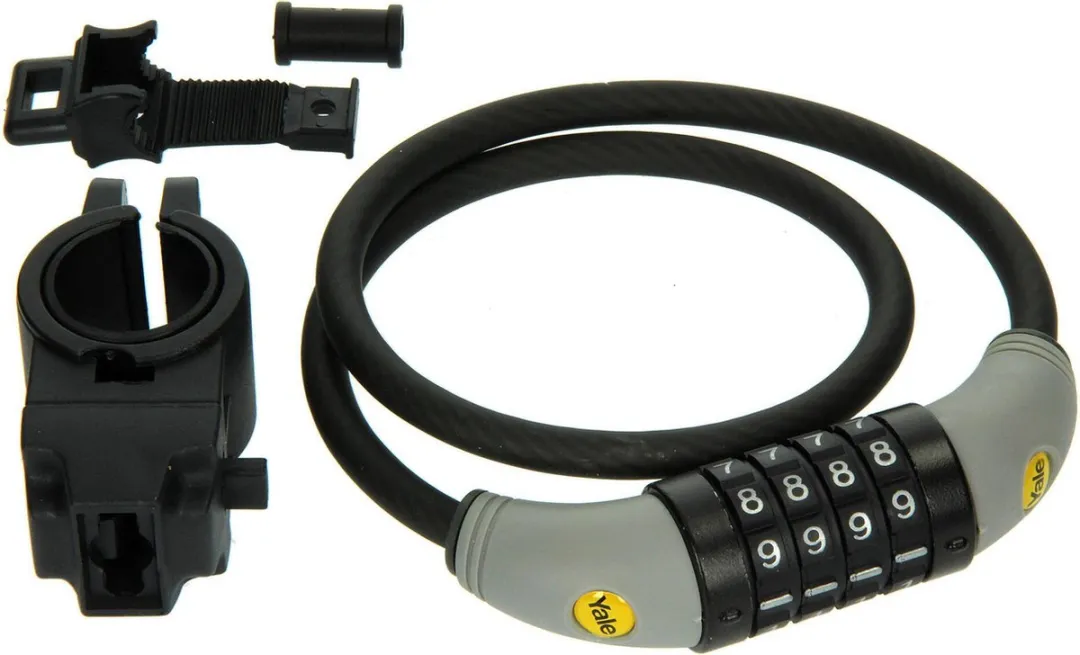 Yale Kabel Cijferslot YCCL1/8/60/1 - 60cm - Zwart