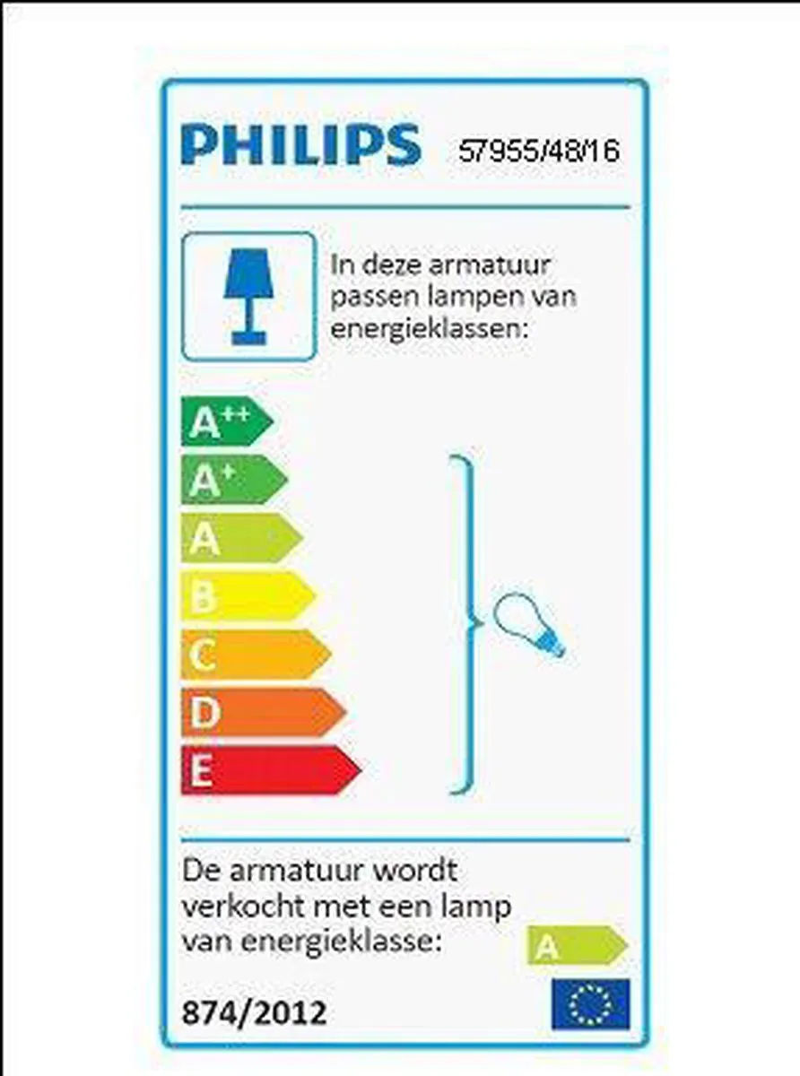 Philips myLiving Inbouwspot 579554816 - 12W - Grijs