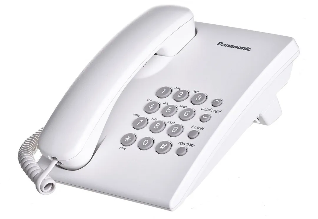Panasonic KX-TS500PDW Analoge Telefoon - Zwart - afbeelding 6 van 6