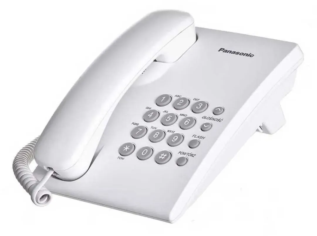 Panasonic KX-TS500PDW Analoge Telefoon - Zwart