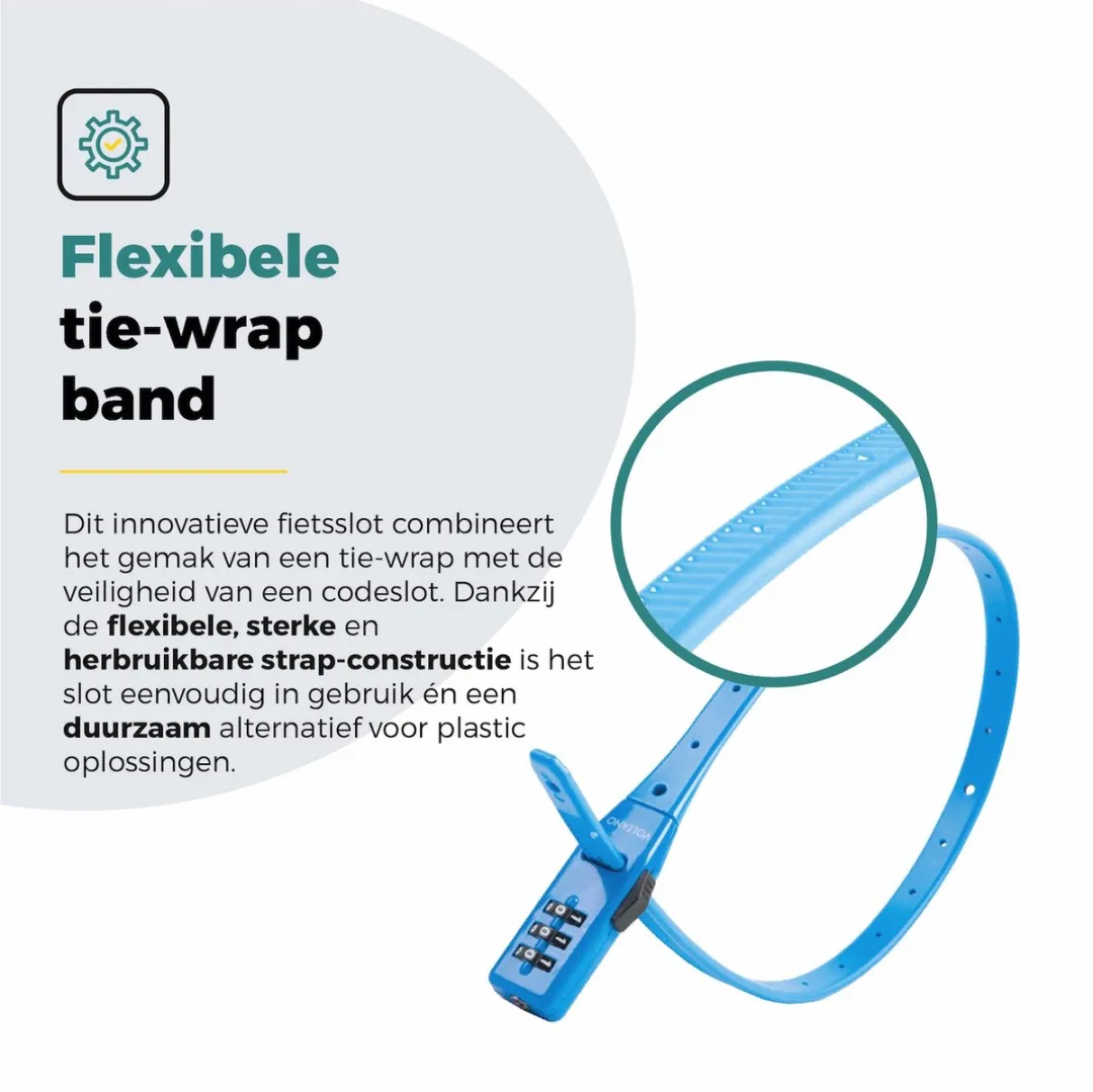 Voltano Accuslot Bagagedrager Codeslot - Blauw