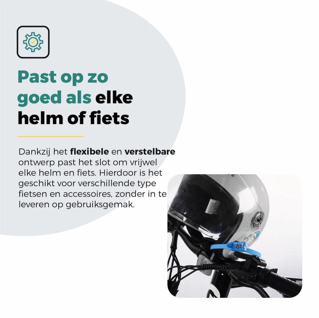 Voltano Accuslot Bagagedrager Codeslot - Blauw - afbeelding 6 van 6