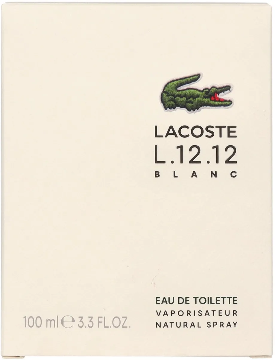 Lacoste E.D.L. L.12.12 Blanc Herenparfum 100ml