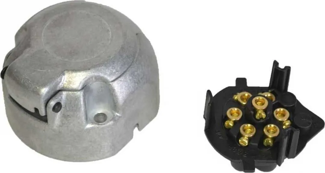 Hella 7-polige Aluminium Stekkerdoos - afbeelding 5 van 6