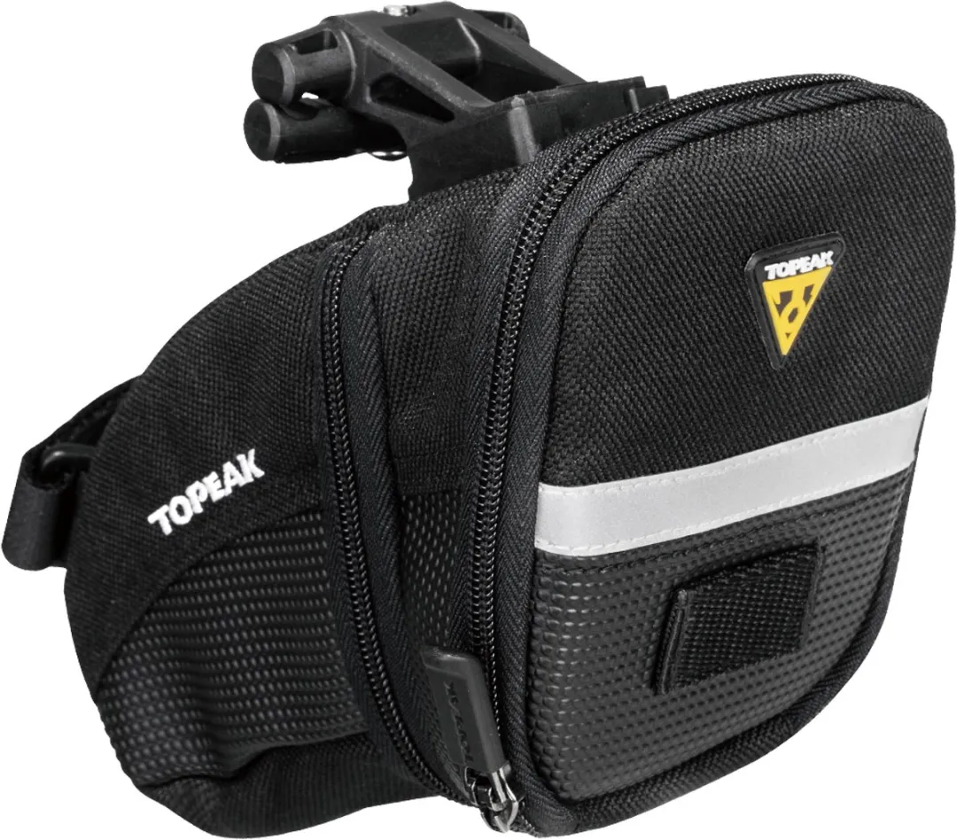 Topeak Aero Wedge Pack Clip Zadeltas 1.2L - Medium - Zwart
